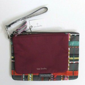 Vera Bradley 2-Pack Midtown Zip Pouch Duo Hawthorne Rose